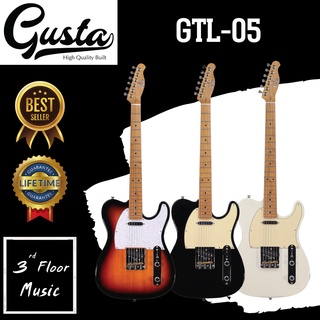 (มีของแถมพิเศษ) Gusta GTL-05 กีต้าร์ไฟฟ้า Electric Guitar 3rd Floor Music