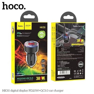 Hoco HK30 LED 38W Type-c / USB 38W MAX รองรับระบบ Quick Charge และ PD (รองรับระบบ PD และ Quick Charge พร้อมกัน