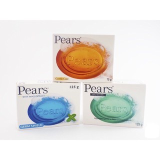 สบู่ Pears Transparent Soap (Pure &amp; Gentle) แพร์ เพียว แอนด์ เจนเทิล 100 g.