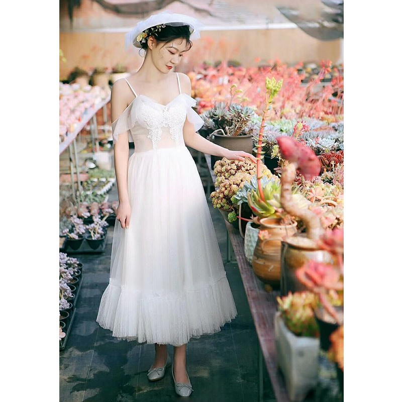 cywd-040-wedding-dress-ชุดแต่งงาน-ชุดเจ้าสาวมินิมอล-ชุดแต่งงานมินิมอล-ชุดเจ้าสาวแบบสั้น