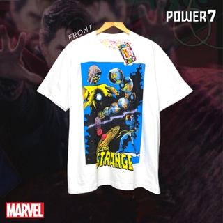 Power 7 Shop เสื้อยืดการ์ตูน ลาย มาร์เวล Doctor Strange ลิขสิทธ์แท้ MARVEL COMICS  T-SHIRTS (MX-016)