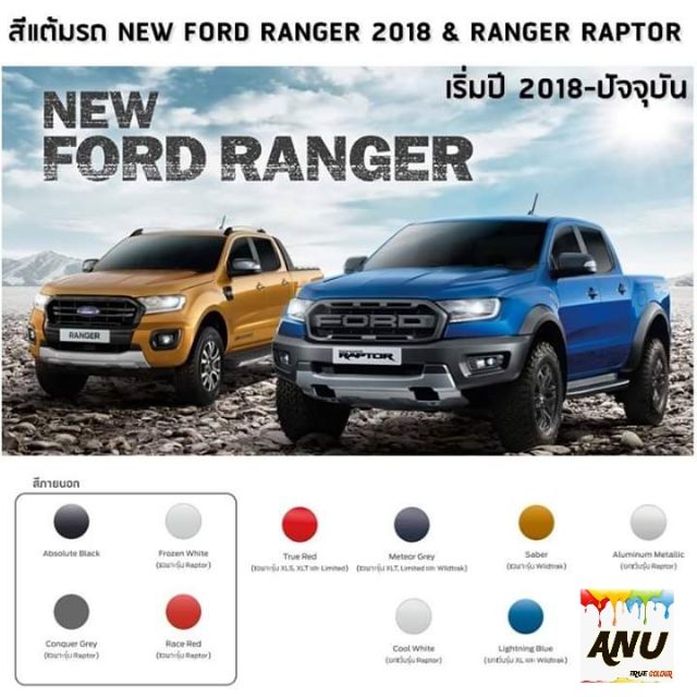 spray-anu-i-สีสเปรย์-พ่นรถยนต์-กี่งเงา-ford-ranger-1-กระป๋อง