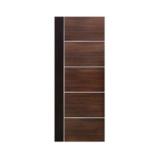 Interior door HPL 80X200 CM OAK 5IO DOOR Door frame Door window ประตูภายใน ประตูภายในHPL ECO-DOOR 5IO 80x200 ซม. สีโอ๊ค