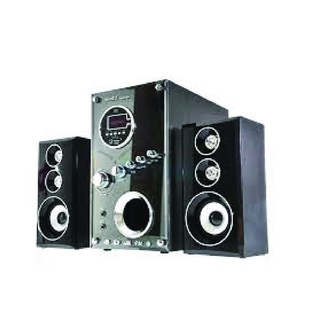 MUSIC DJ Speaker MUSIC D.J. BLUETOOTH FM/KA/CARD SUB 2.1 รุ่น: 9100A-9100A