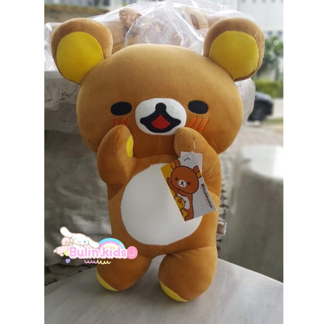 rilakkuma-ตุ๊กตาคุมะ-amp-โคริ-นุ่มนิ่ม-หน้าเขิล-16-ลิขสิทธิ์แท้100