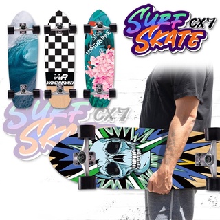 เซิร์ฟสเก็ต surfskate CX7 ขนาด29 นิ้ว พร้อมส่งจากไทยทุกวัน seething surfskate  เซิร์ฟสเก็ตบอร์ด