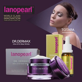 Lanopearl Totara Anti-Acne Serum  25mL + Lanopearl Dr. Dermax Cream Ultra Lift&Relax Wrinkle 50ml.