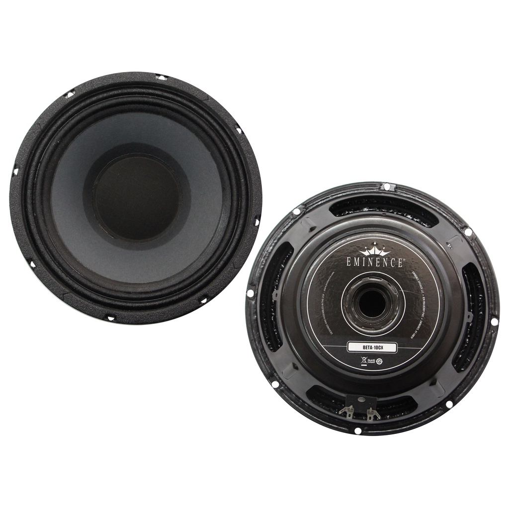 2x Eminence BETA-10CX 10" Woofer Coassiale Medio Basso 500W Pro Audio - 8 Ohm
