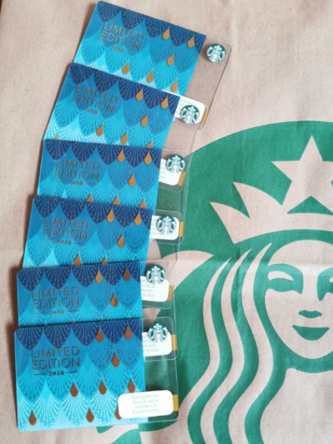 ภาพหน้าปกสินค้าบัตรสตาร์บัค เงือก มีเงินในบัตร และบัตรเปล่า Starbucks Siren card ( Starbuck ) จากร้าน sabuyshoppingmall บน Shopee