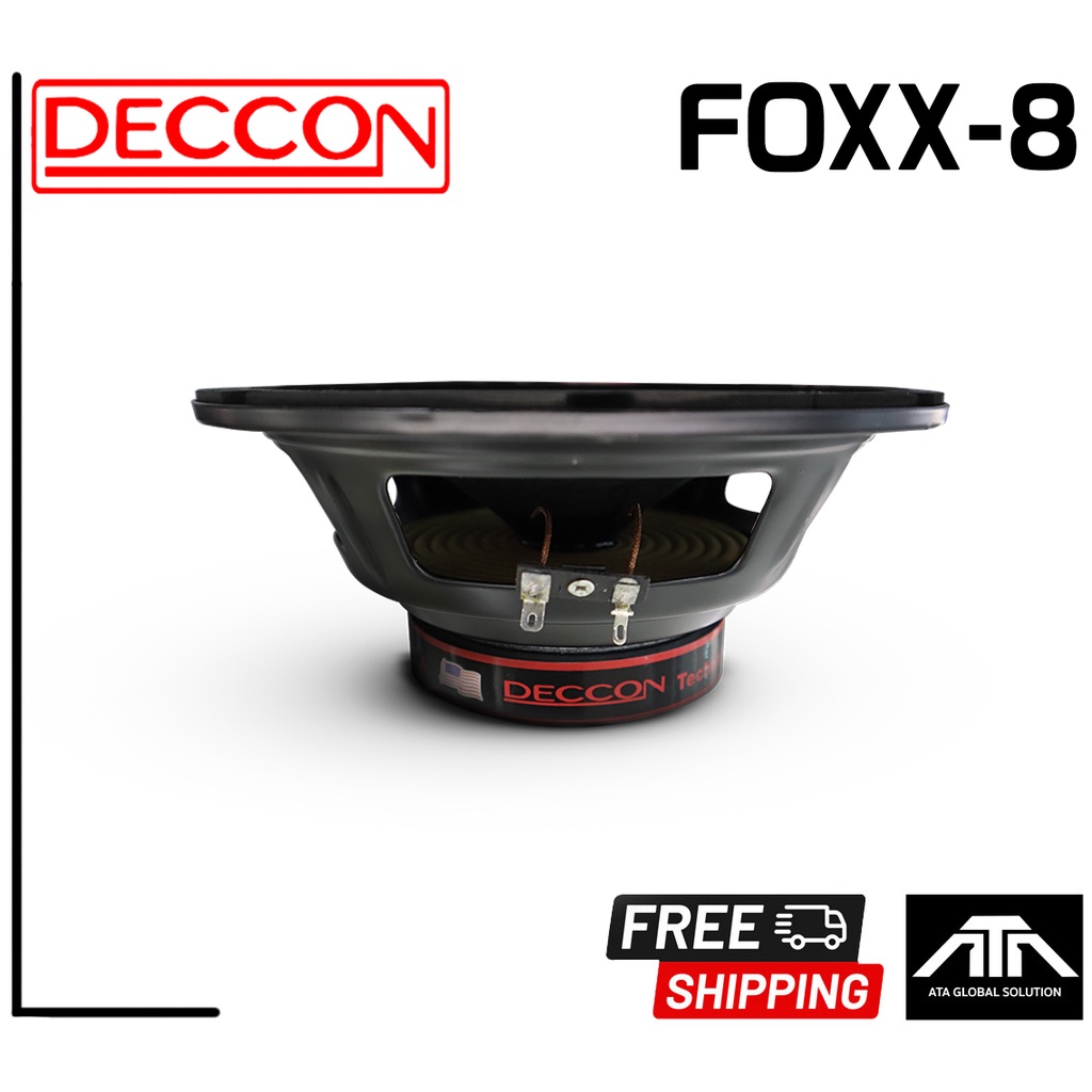 ราคาต่อ1ดอก-ดอกลำโพง-deccon-8-นิ้ว-เสียงกลาง-foxx-8-เสียงใสดังไกล