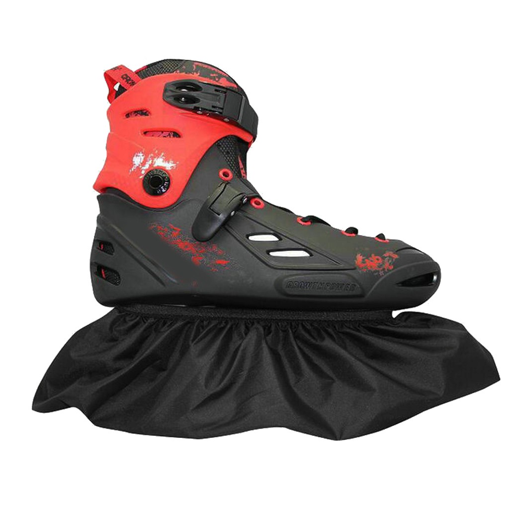 ภาพหน้าปกสินค้าBlack Wear Resistance Dust Cover for Ice Skate & Roller Skates Wheels จากร้าน baosity2.th บน Shopee