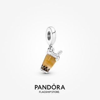 Pandora ชาไข่มุก แก้วมัราโน่ ของขวัญวันเกิด สําหรับสุภาพสตรี p615