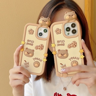 เคสซิลิโคนนิ่ม สามมิติ สําหรับ iphone 15 Pro Max 14 Pro Max 13 Pro Max 12 Pro Max