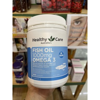 Healthy Care Fish Oil 1000mg 400แคปซูล
