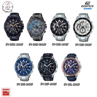 สินค้า Casio Edifice นาฬิกาข้อมือชาย รุ่น EFV-550D EFV-550P (สินค้าใหม่ ของแท้ ประกัน CMG)