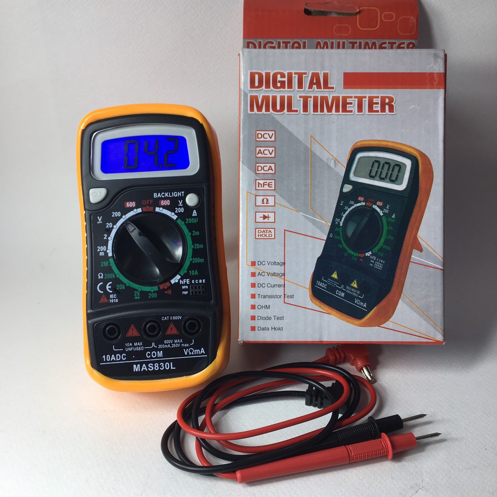 มัลติมิเตอร์ดิจิตอล-dt-830l-จอlcd-digital-multimeter-มิเตอร์วัดไฟ-ดิจิตอลมัลติมิเตอร์-เครื่องมือวัดไฟดิจิตอล