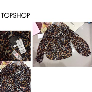 เสื้อชีฟองลายเสือ เเบรนด์ Topshop UK8