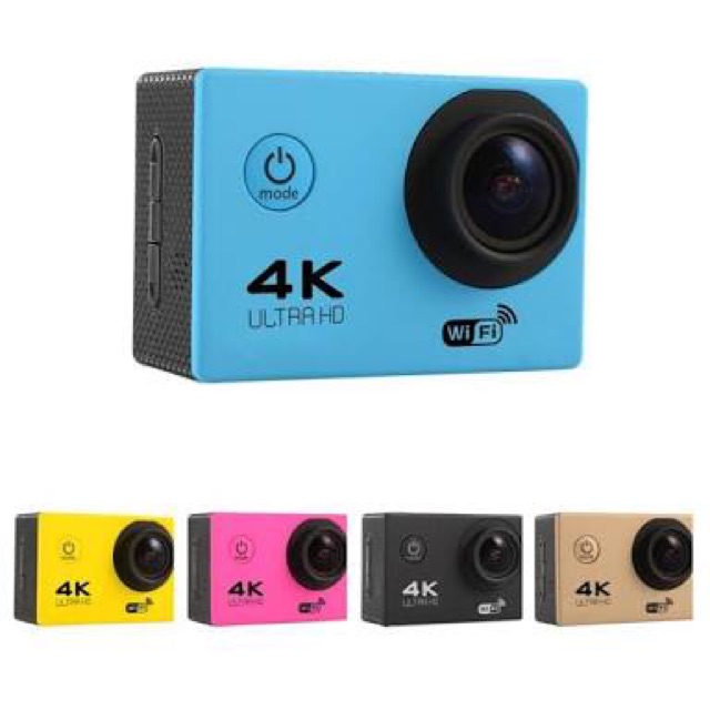 กล้องกันน้ำ-กล้องถ่ายใต้น้ำ-กล้องติดหมวก-4k-ultra-action-camera-with-remote