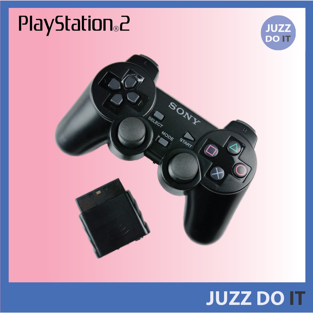 จอยเกมไร้สาย PS2 / Playstation 2 Wireless Controller Shopee Thailand