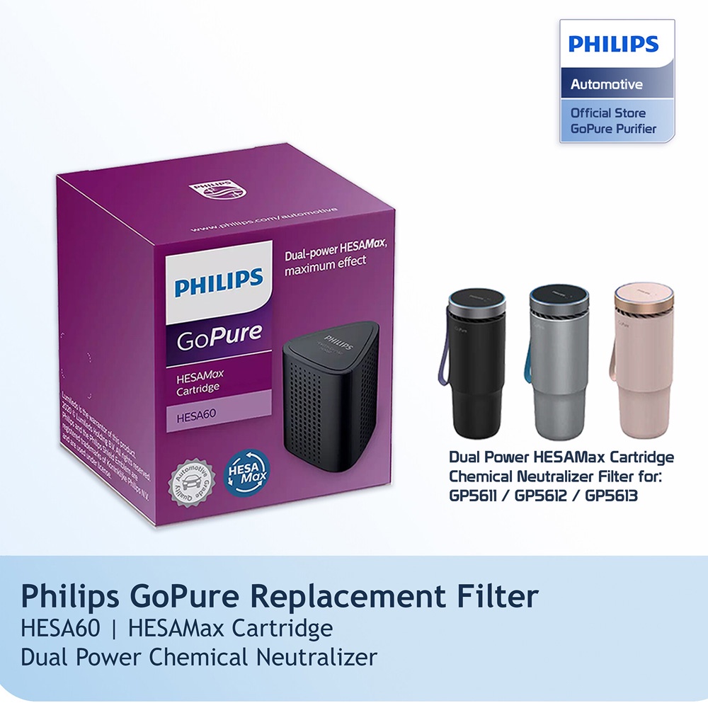 philips-filter-hesa60-for-gopure-style-air-purifier-in-car-home