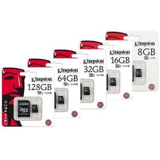 ภาพหน้าปกสินค้าKingston Memory Card Micro SDHC 2/4/8/16/32/64 GB Class10 ที่เกี่ยวข้อง