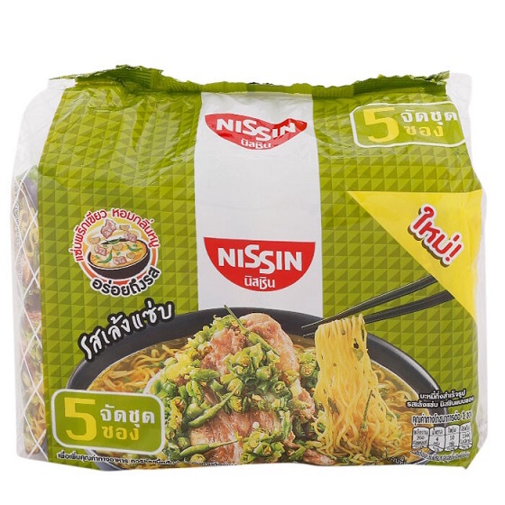 tha-shop-3x-60กรัม-x-5-ซอง-นิสชิน-nissin-รสเล้งแซ่บ-มาม่า-มาม่าเกาหลี-บะหมี่กึ่งสำเร็จรูป-อาหารแห้ง-มาม่าแพ็ค