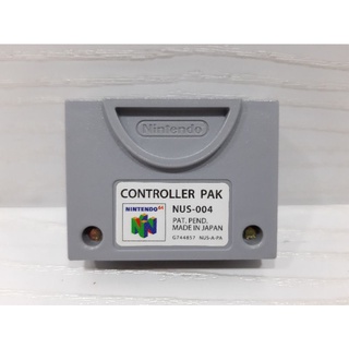สินค้า N64 Nintendo Controller Pak Memory Mem เมม เซฟ