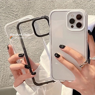 🌈Ready Stock 🏆เคส Casing OPPO A17 A77 A16 A15 A57 A94 A54 A93 A74 A3S A5 A31 A53 A33 A23 A92 A72 A52 A1K Reno 4F 5F 5 6 F11 F19 Pro F9  3 in 1 Shockproof Transparent Flexible Phone Case