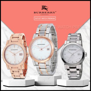 ภาพหน้าปกสินค้าOUTLET WATCH นาฬิกา Burberry OWB275 นาฬิกาข้อมือผู้หญิง นาฬิกาผู้ชาย แบรนด์เนม ของแท้ Brandname Burberry Watch BU9127 ที่เกี่ยวข้อง