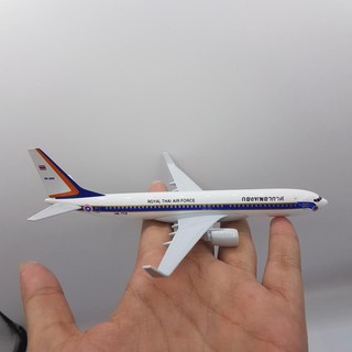 โมเดลเครื่องบิน AIRBUS A380 ทำจากเหล็ก สัดส่วน 1:400 ประตู(THAI AIR FORCE)