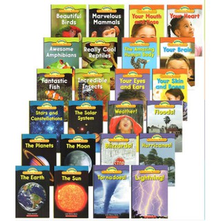 *พร้อมส่ง* หนังสือภาษาอังกฤษแนววิทยาศาสตร์สำหรับเด็ก Scholastic Science Vocabulary Readers 30 Books