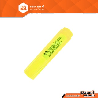FABER CASTELL ปากกาเน้นข้อความใส สีเหลือง (กล่อง 10 ชิ้น) |B10|
