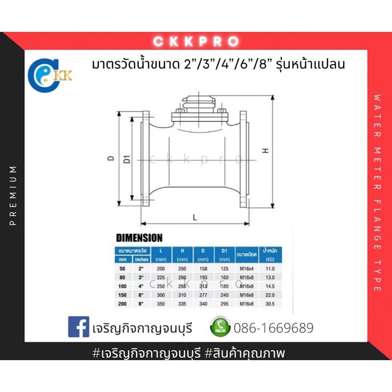 มาตรวัดน้ำ-ขนาด-2-3-4-6-8-รุ่นหน้าแปลน