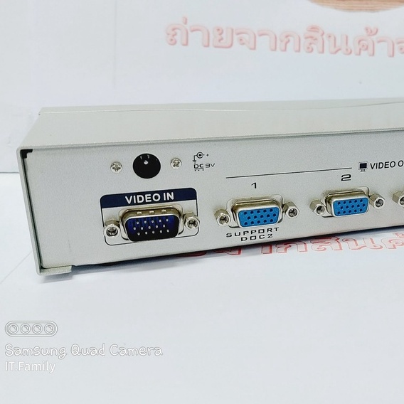 กล่องแยกสัญญาณ-vga-เข้า-1อุปกรณ์-ออก-4-จอ-vga-splitter-in1-out-4-port-ออกใบกำกับภาษีได้