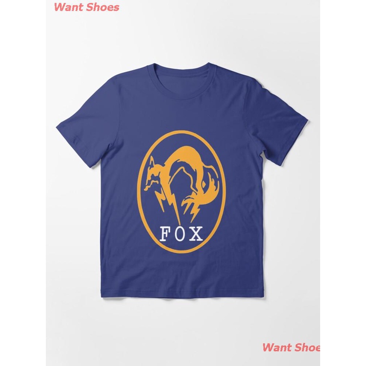 ผ้าฝ้าย-100-เสื้อยืดยอดนิยม-metal-gear-solid-fox-fox-t-shirt-fox-phoncase-fox-gift-essential-t-shirt-mens-women