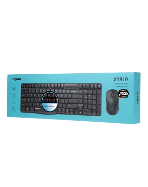เมาส์ไร้สายและคีย์บอร์ดไร้สาย-rapoo-wireless-combo-set
