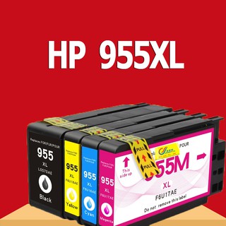 HP 955XL สีดำ HP 955 XLตลับหมึกสำหรับ HP 7740 8210 8216 8710 8720 8725 8730 8740