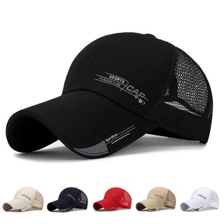 Fashion Breathable Mesh Baseball Cap For Women Men Sports Outdoor Casual Hat