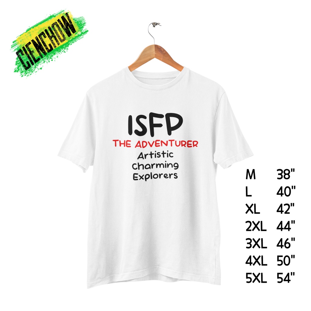 isfp-เสื้อยืด-เสื้อสกรีน-mbti-คอกลม-ไซส์ใหญ่