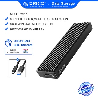 Orico M.2 SSD Sata/ NGFF M.2 SSD Enclosure Usb 3.0 5Gbps（M2PF）