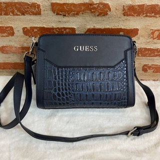 กระเป๋าสะพาย Guess Croc Effect Crossbody bag