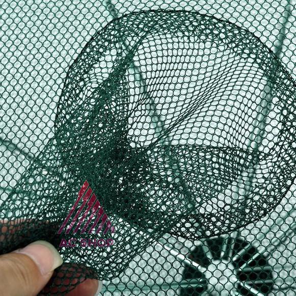 ที่ดักปลา-มุ้งดักปลา-ที่ดักกุ้งฝอย-ดักจับกุ้งปลา-ตาข่ายดักกุ้ง-4-6-8-10-หลุม-พับเก็บได้-กระชังปลา-ac99