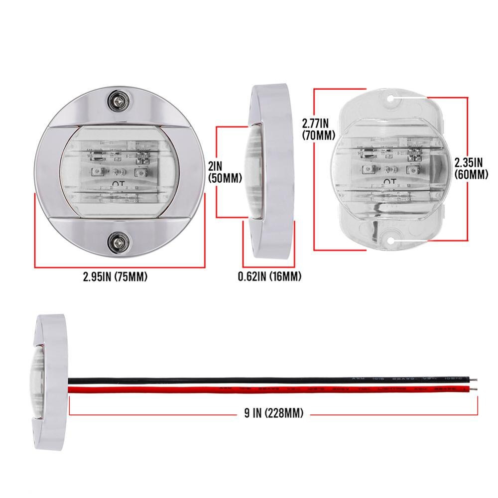 ไฟท้าย-led-dc-12v-อุปกรณ์เสริม-สําหรับเรือยอร์ช-รถบรรทุก-รถพ่วง-รถแทรกเตอร์