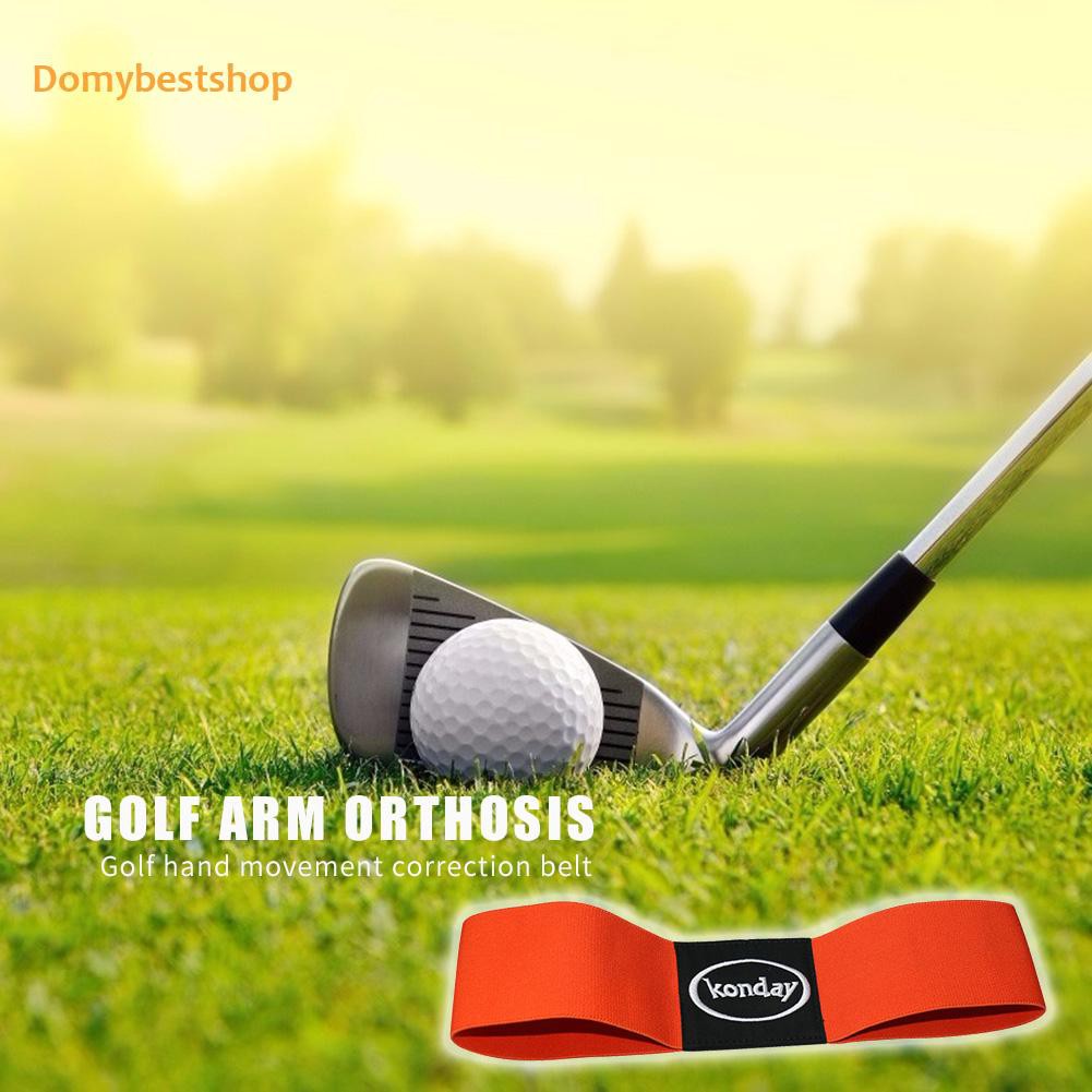 ฅdbฅelastic-golf-swing-trainer-belt-golf-arm-posture-alignment-correction-band