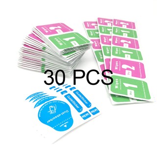 สินค้า 30PCS Glass Film Tool Dry and Wet Alcohol Bag And Dust Absorber Screen Wipe Paper Foil Special Cleaning Paper