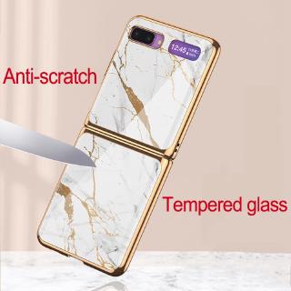 Samsung Galaxy Z Flip Tempered Glass Foldable Cases Protective Cover Professional Anti Scratch Easy Install Dust Resistant Casing Phone Shell