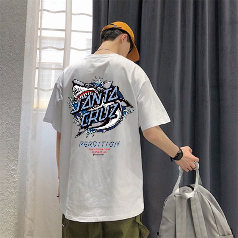 an-รุ่นa-003มาแรงเสื้อยืดแขนสั้นผู้ชาย-2021-เทรนด์ใหม่ฤดูร้อนหลวมผ้าฝ้ายด้านบนเสื้อผ้า-bottoming-เสื้อผู้ชาย