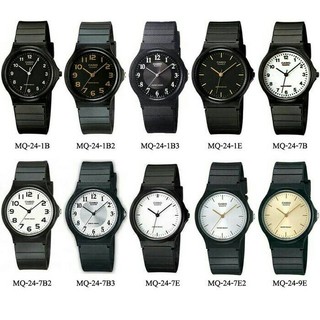 สินค้า Casio Standard ของแท้100%นาฬิกาข้อมือรุ่น MQ-24 MQ-24,MQ-24-1B,MQ-24-1B2,MQ-24-1B3,MQ-24-1E,MQ-24-7B,MQ-24-7B2,MQ-24-7B3