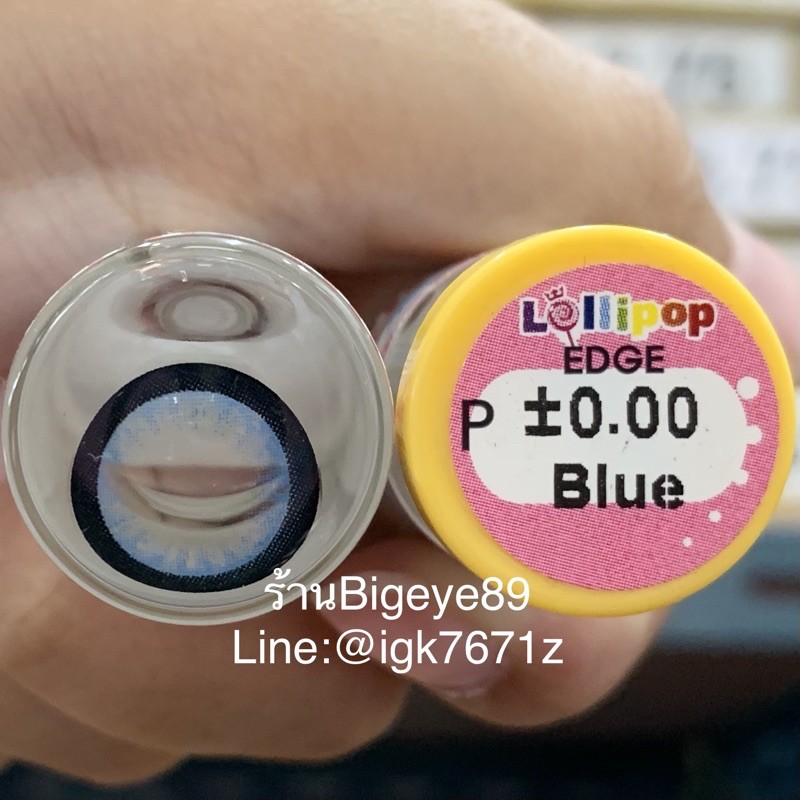 คอนแทคเลนส์-lollipop-edge-blue-สายตาปกติ