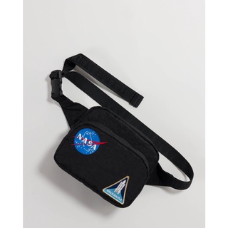 ALAND กระเป๋านาซ่า  BAGGU FANNY PACK EXCUSIVE COLLECTION NASA รุ่น SPACE SHUTTLE BLACK